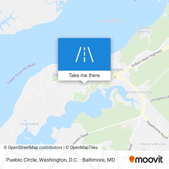 Pueblo Circle map
