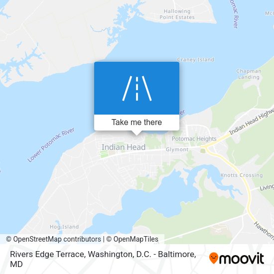 Mapa de Rivers Edge Terrace