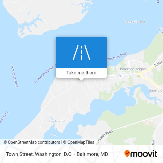 Town Street map