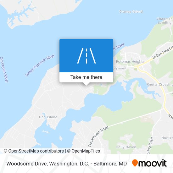 Mapa de Woodsome Drive