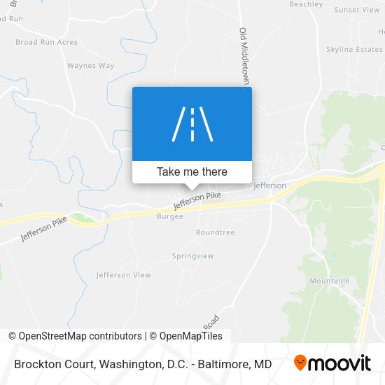 Brockton Court map