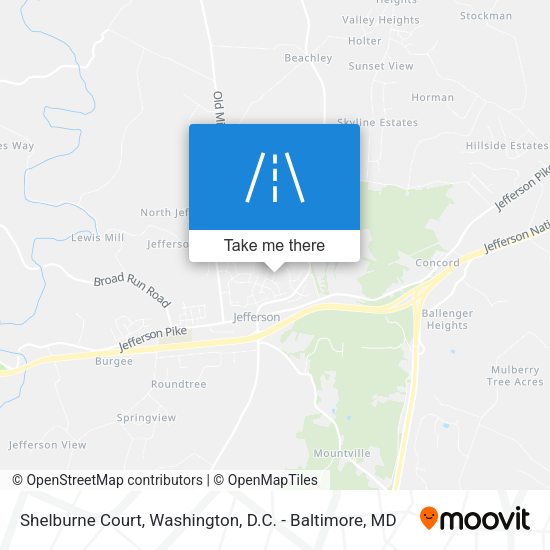 Shelburne Court map
