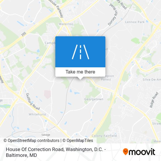 House Of Correction Road map