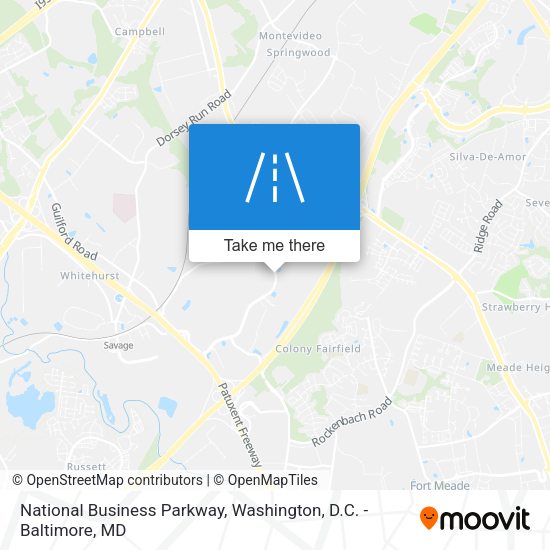 Mapa de National Business Parkway