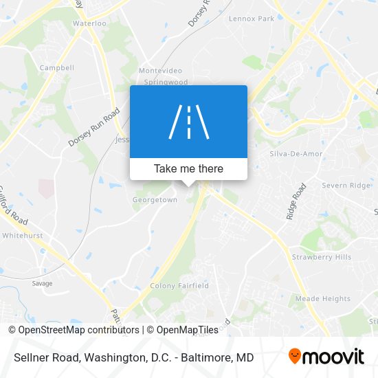 Mapa de Sellner Road