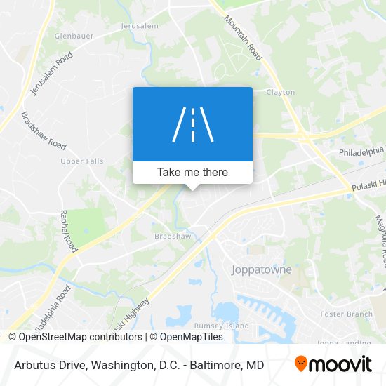 Mapa de Arbutus Drive