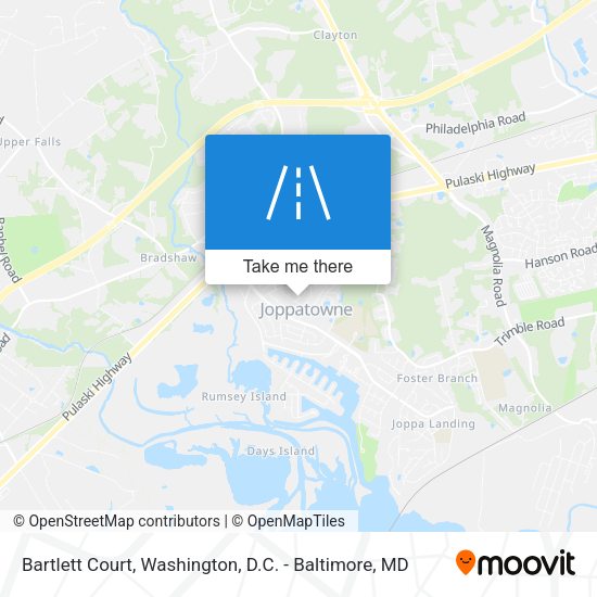 Bartlett Court map
