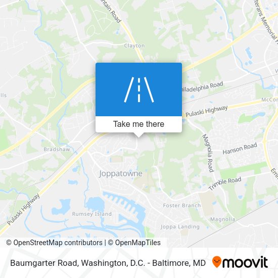 Mapa de Baumgarter Road