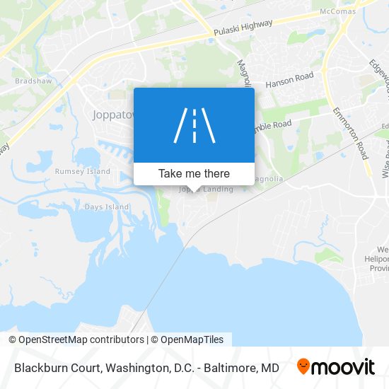 Blackburn Court map