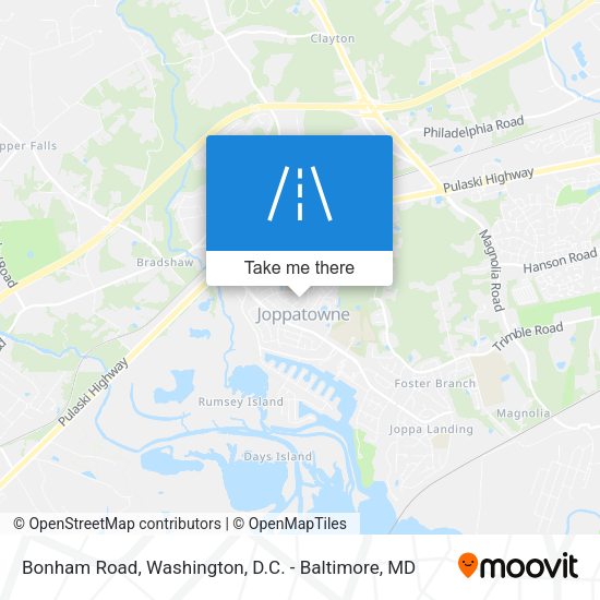 Bonham Road map
