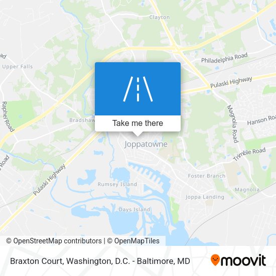 Braxton Court map