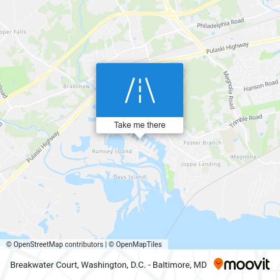 Mapa de Breakwater Court