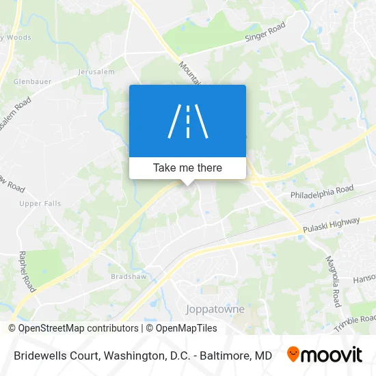 Bridewells Court map