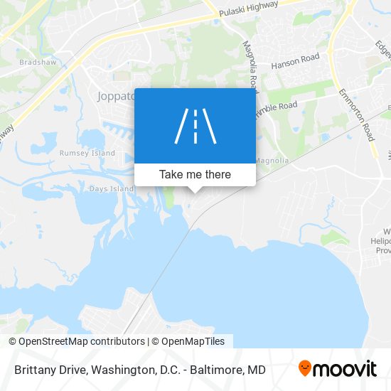 Brittany Drive map