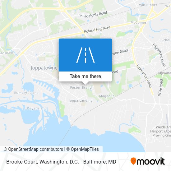 Mapa de Brooke Court