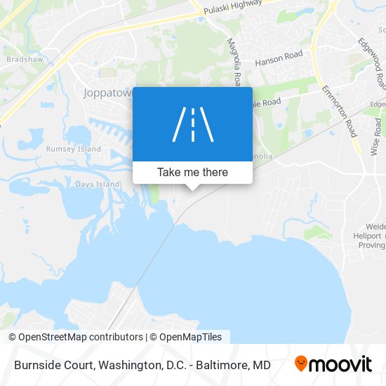 Burnside Court map