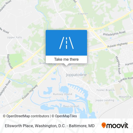 Ellsworth Place map