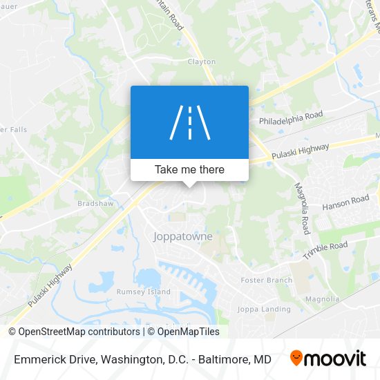 Emmerick Drive map