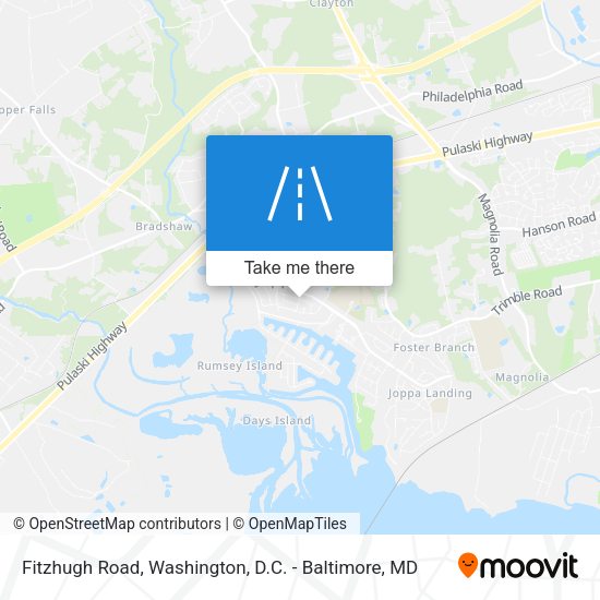 Fitzhugh Road map