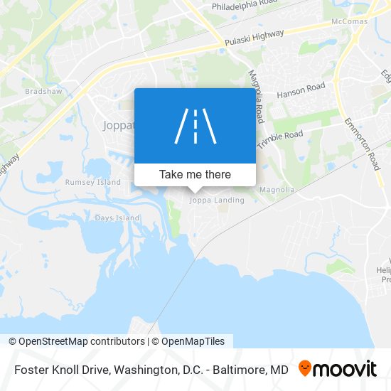 Foster Knoll Drive map