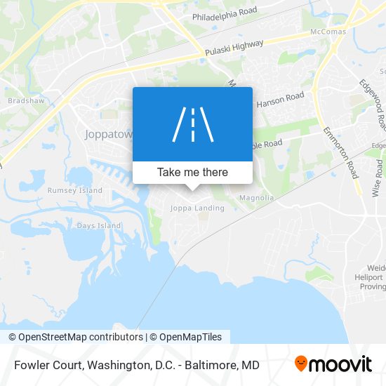 Fowler Court map