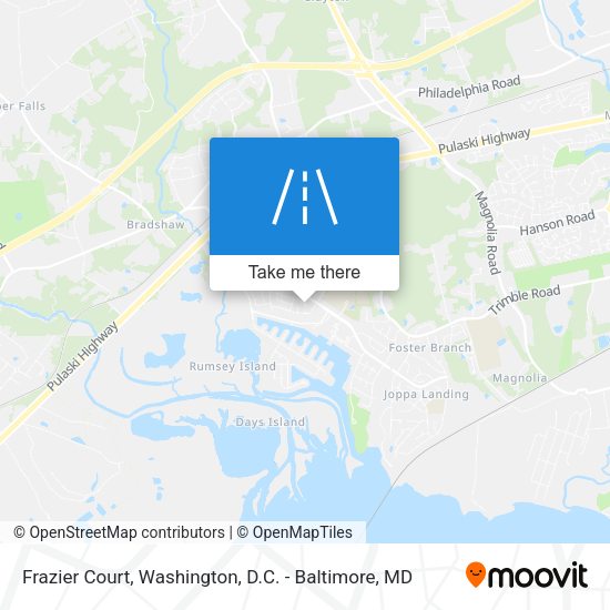 Frazier Court map
