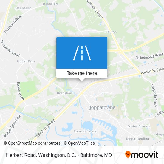 Herbert Road map