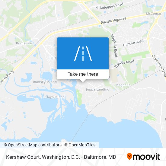 Kershaw Court map