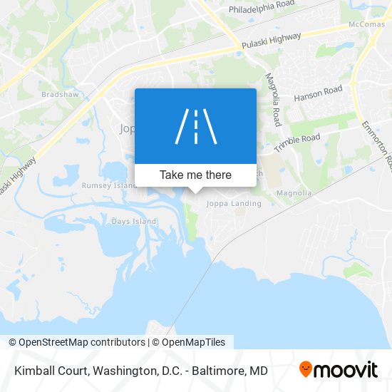 Kimball Court map