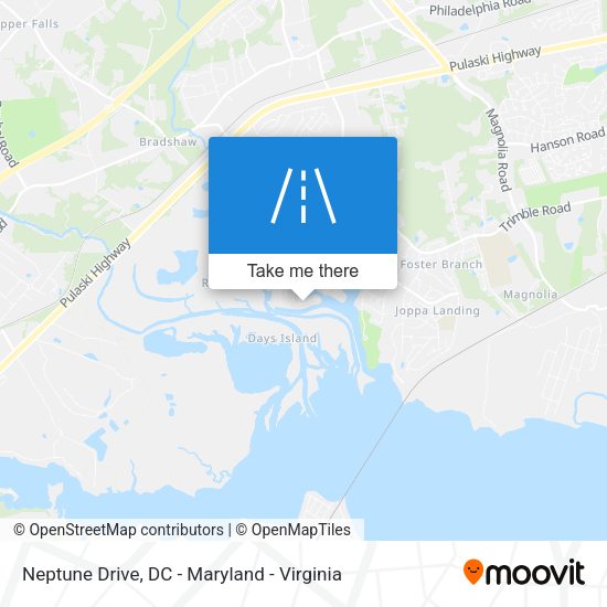 Neptune Drive map