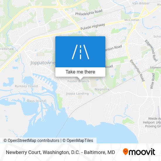 Newberry Court map
