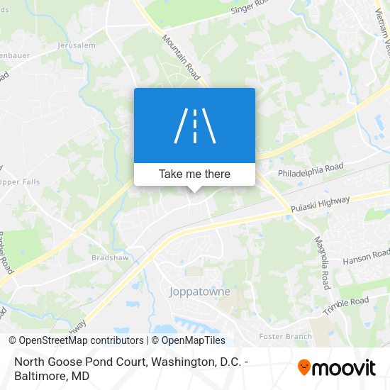 Mapa de North Goose Pond Court