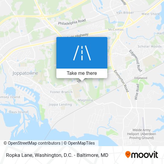 Ropka Lane map