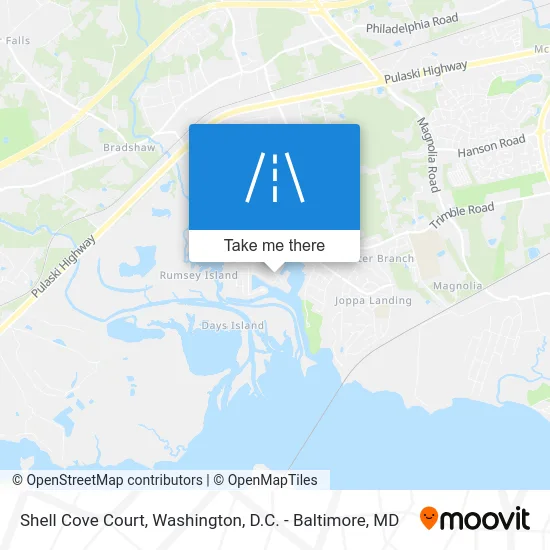 Shell Cove Court map