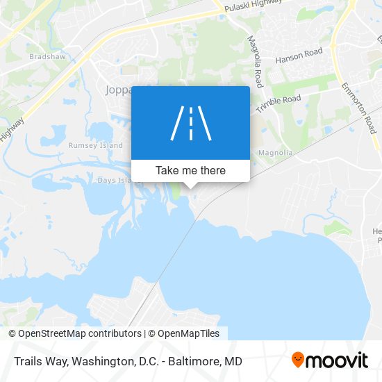Trails Way map
