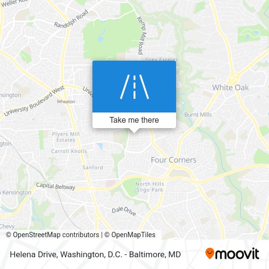 Helena Drive map