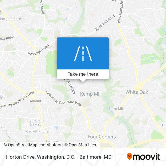 Mapa de Horton Drive