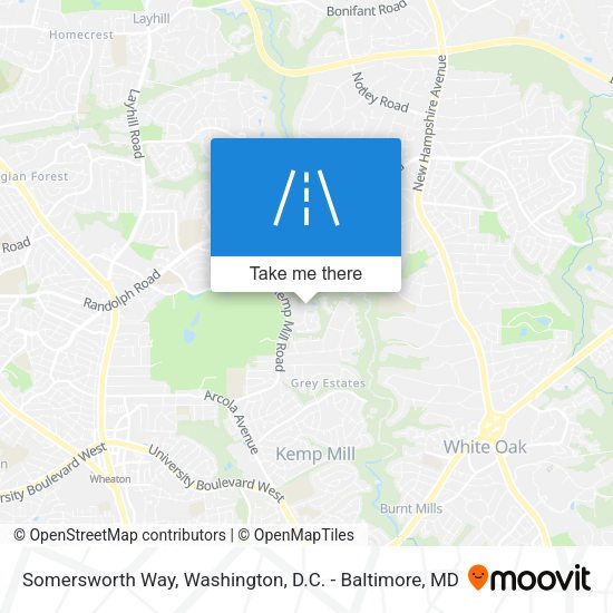 Mapa de Somersworth Way