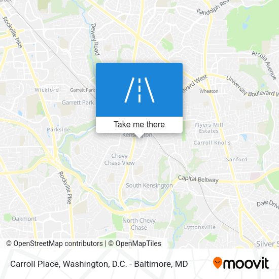 Carroll Place map
