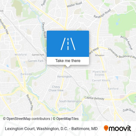Lexington Court map