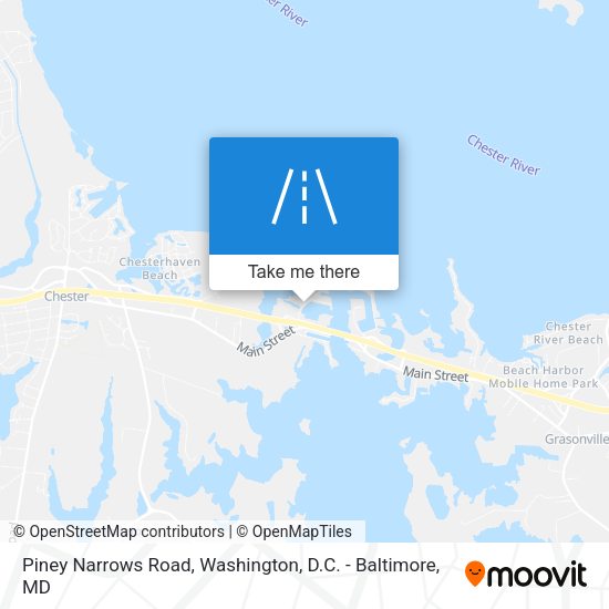 Mapa de Piney Narrows Road