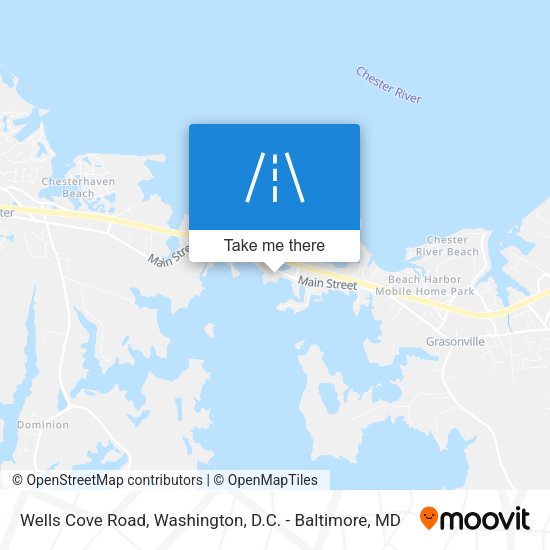 Mapa de Wells Cove Road