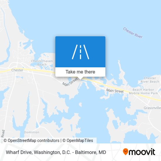 Wharf Drive map