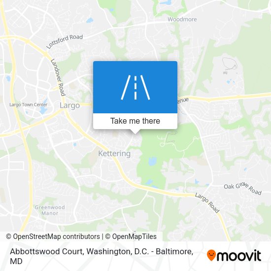 Mapa de Abbottswood Court