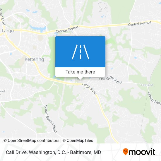 Mapa de Call Drive