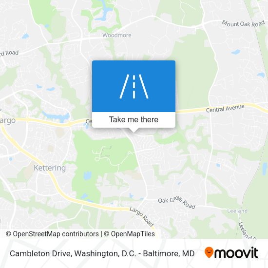 Mapa de Cambleton Drive