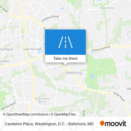 Mapa de Castleton Place