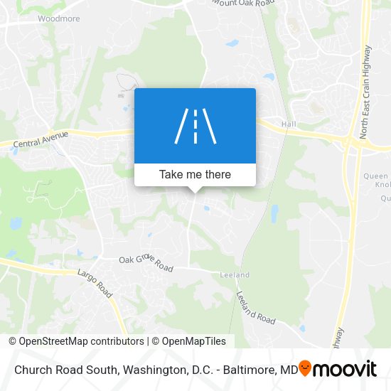 Mapa de Church Road South