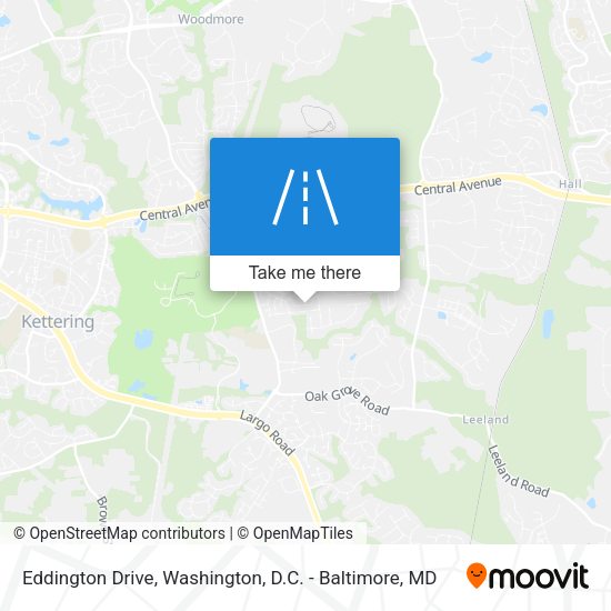 Eddington Drive map