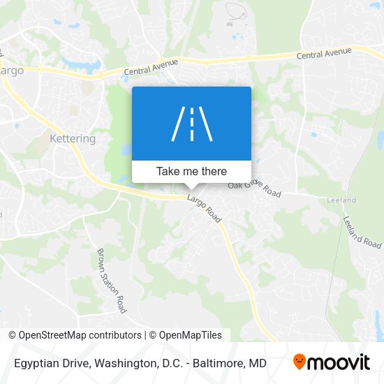 Egyptian Drive map